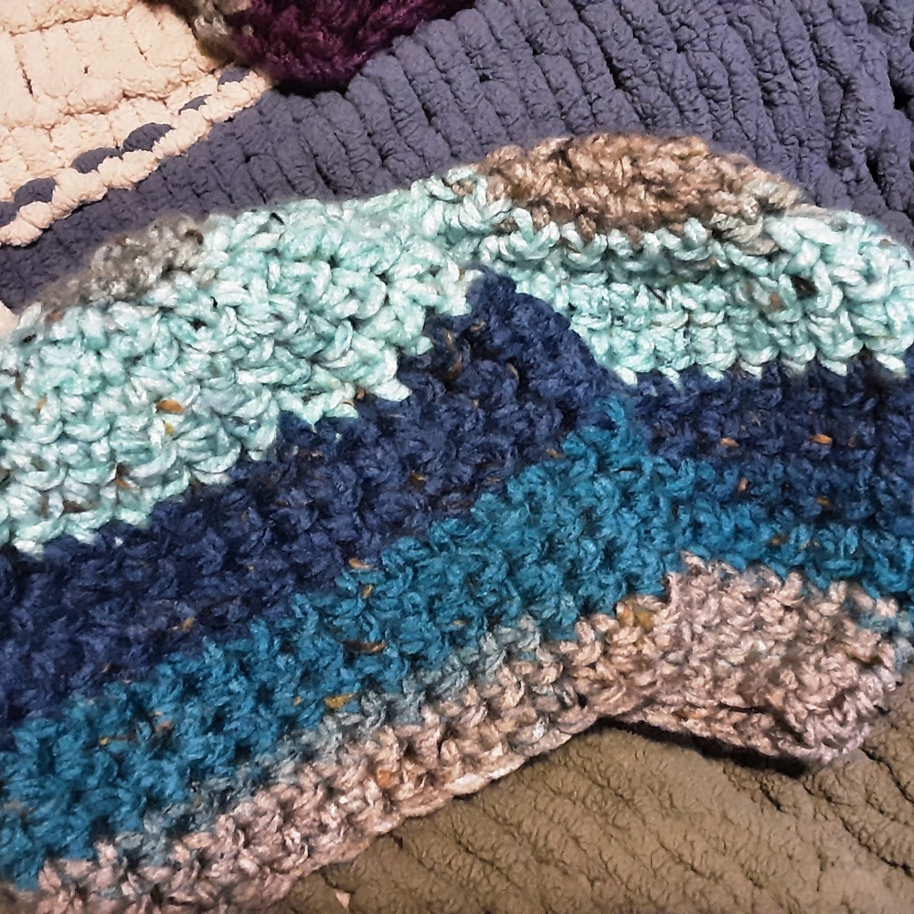 Handmade crochet beanies